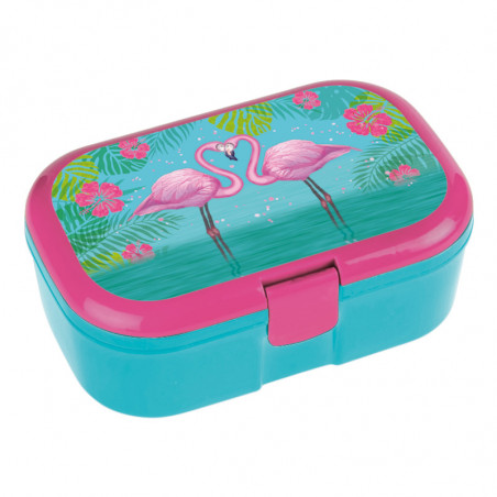 TapirElla Lunchbox Pink Flamingo