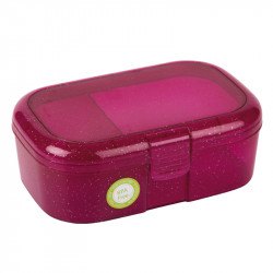 TapirElla Glitzer Lunchbox Pink