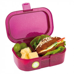 TapirElla Glitzer Lunchbox Pink