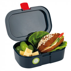 TapirElla Lunchbox, Blau/Rot