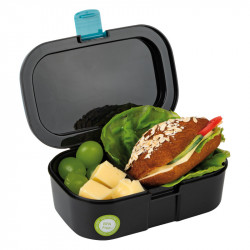 TapirElla Lunchbox, Anthrazit/Blau