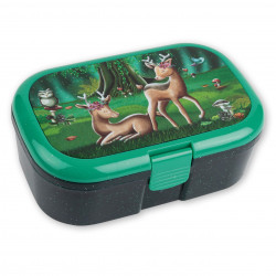 TapirElla Glitzer Lunchbox, Waldtiere