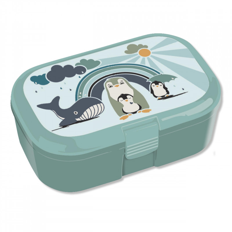 TapirElla Lunchbox, Pinguin Familie Jungen