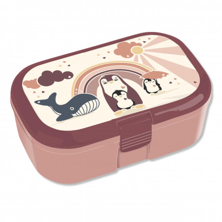 TapirElla Lunchbox, Pinguin Familie Mädchen