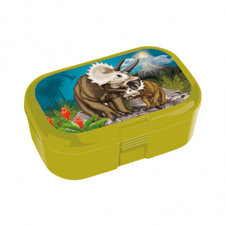 TapirElla Mini Lunchbox, Dinosaurier Triceratops