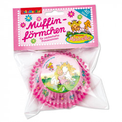 Muffinförmchen Prinzessin Miabella, 40-tlg.