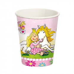 Party-Becher Prinzessin Miabella, 8-tlg.