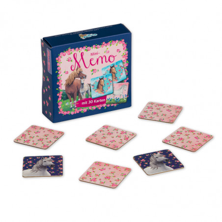 TapirElla Mini-Memo Spiel Pferde im Display
