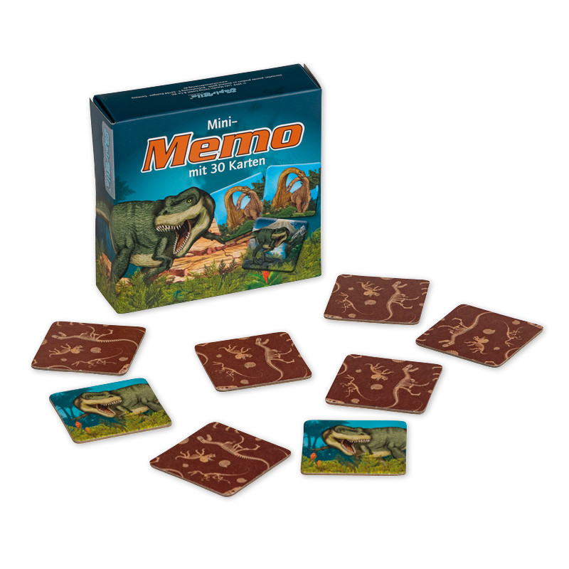 TapirElla Mini-Memo Spiel Dinos im Display