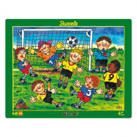 Puzzle, 48-tlg., 36X28 cm, Fußball