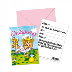 Geschenkekisten-Karte Prinzessin Miabella