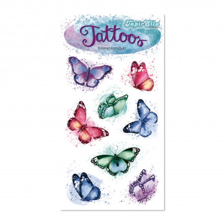 TapirElla Tattoo Schmetterlinge 2