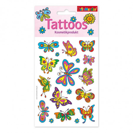 Tattoo A6, Schmetterlinge
