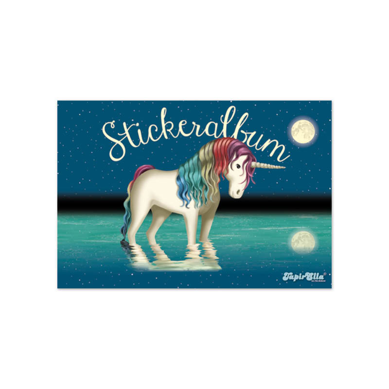 TapirElla Stickeralbum Einhorn, Lunabelle