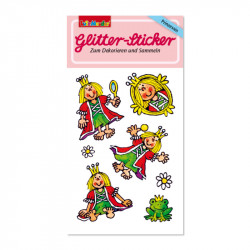 Glitter-Sticker Prinzessin