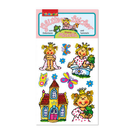 Glitter-Sticker Prinzessin Miabella 3