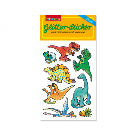 Glitter-Sticker Dinosaurier 2