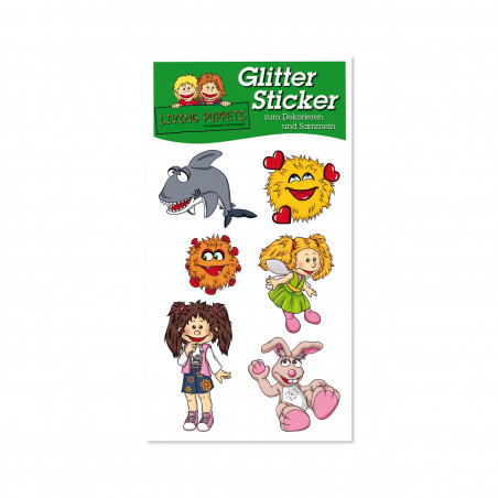 Glitter-Sticker Living Puppets Motiv 2