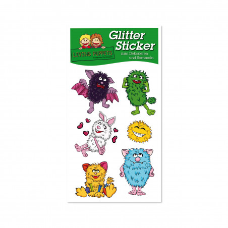 Glitter-Sticker Living Puppets Motiv 3