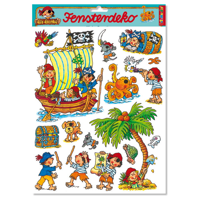 Fensterdeko, Pirat Pit Planke
