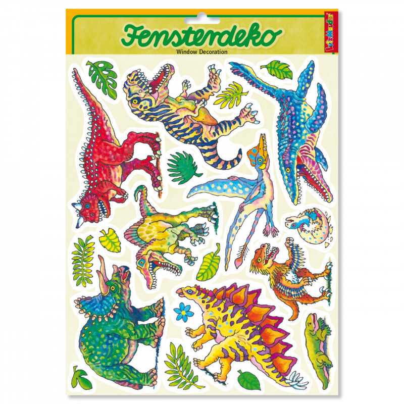 Fensterdeko, Dinosaurier
