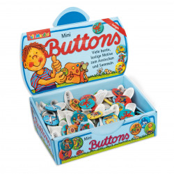 Mini-Button-Set Junge, 13 Motive a 10 Stück