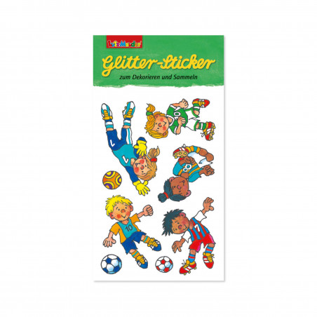 Glitter-Sticker Fußballer Fritz Flanke 2