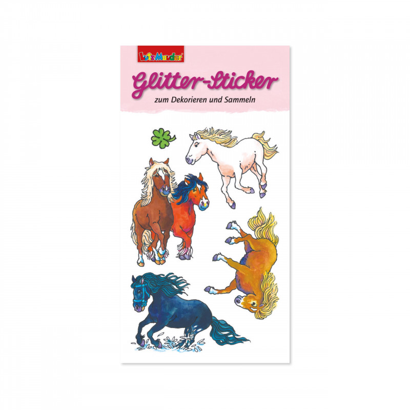 Glitter-Sticker Mein Ponyhof 5