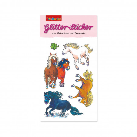 Glitter-Sticker Mein Ponyhof 5