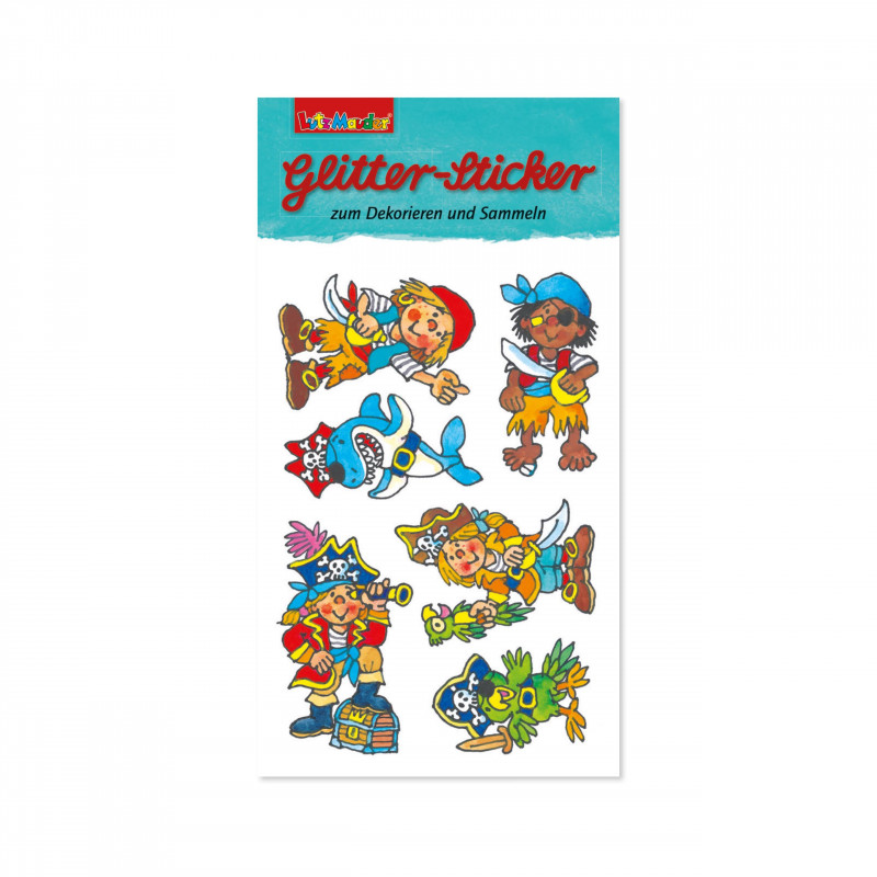 Glitter-Sticker Pirat Pit Planke 4