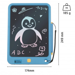 TapirElla Pinguin-Pad, LCD Zaubermaltafel für Kinder
