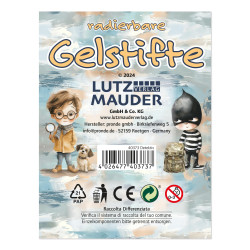TapirElla Display Radierbare-Gelstifte, Detektiv