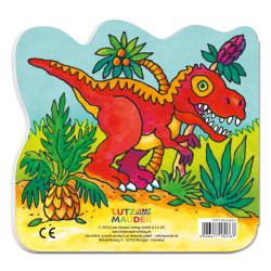 Stanz-Malbuch Dinosaurier
