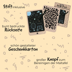 TapirElla Leo-Pad, LCD Zaubermaltafel für Kinder