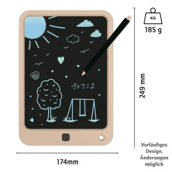 TapirElla Leo-Pad, LCD Zaubermaltafel für Kinder