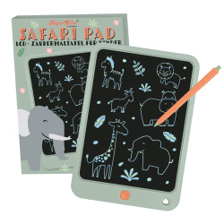 TapirElla Safari-Pad, LCD Zaubermaltafel für Kinder