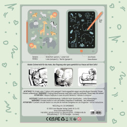 TapirElla Safari-Pad, LCD Zaubermaltafel für Kinder
