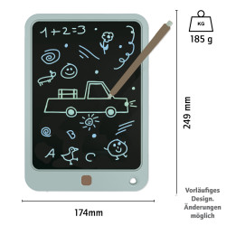 TapirElla Travel-Pad, LCD Zaubermaltafel für Kinder