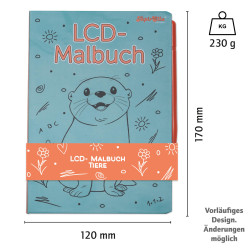 TapirElla Mini LCD Malbuch Tierchen