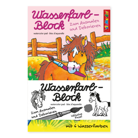 Magischer Malblock, Pferde