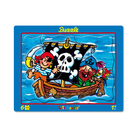 Rahmenpuzzle 6tlg, 18x14...