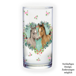 TapirElla Trinkglas Pferde 3