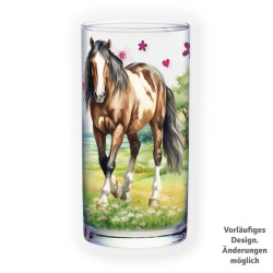 TapirElla Trinkglas Pferde 4