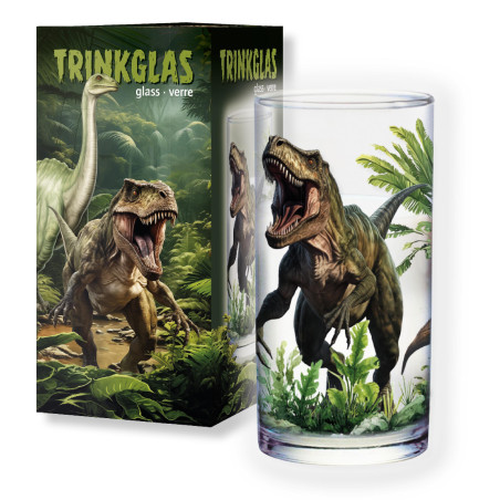 TapirElla Trinkglas T-Rex 2