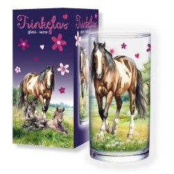 TapirElla Trinkglas Pferde 4