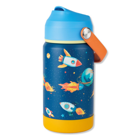TapirElla XXL Thermo Trinkflasche, Rakete