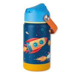 TapirElla XXL Thermo Trinkflasche, Rakete