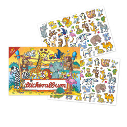 Stickeralbum Wildtiere