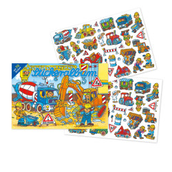 Stickeralbum Baustelle 2
