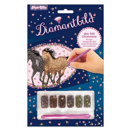TapirElla Diamantbilder im Display, Pferde